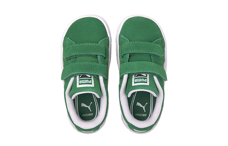Lookbook (TD) Puma Suede Anak 'Teams Hijau Putih' 380568-02