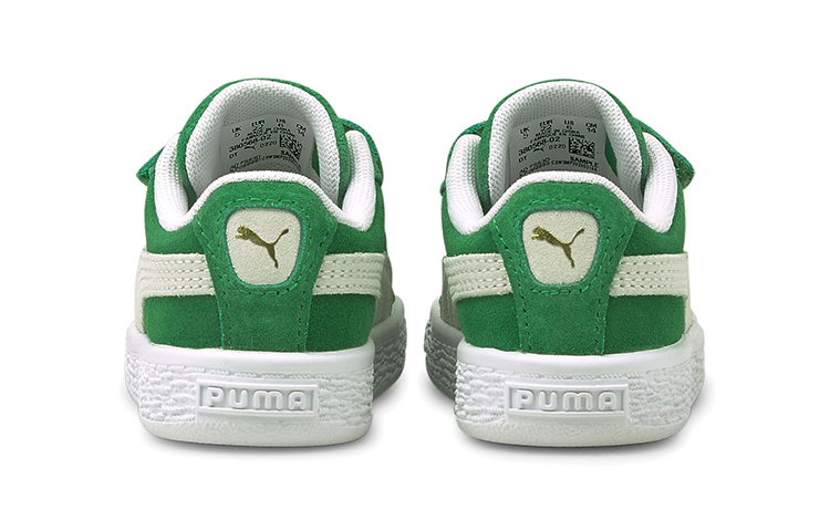 Shop (TD) Puma Suede Anak 'Teams Hijau Putih' 380568-02