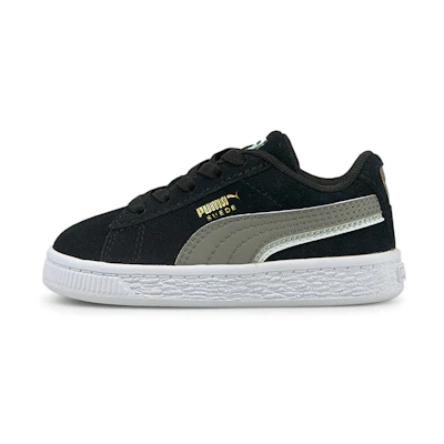 (Infant) Puma Suede Triplex 'Black Steel Grey'