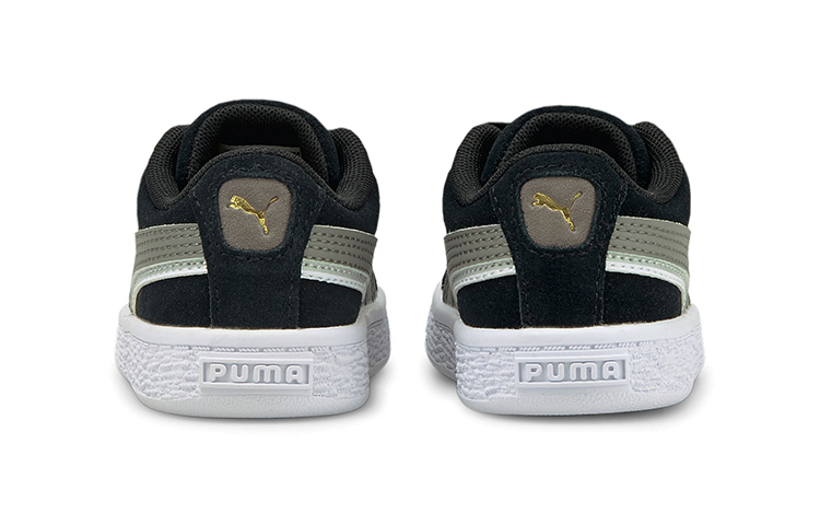 (Infant) Puma Suede Triplex 'Black Steel Grey' 圖 4