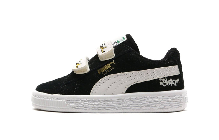 (Infant) Puma Suede V Inf 'Minions Black and White'