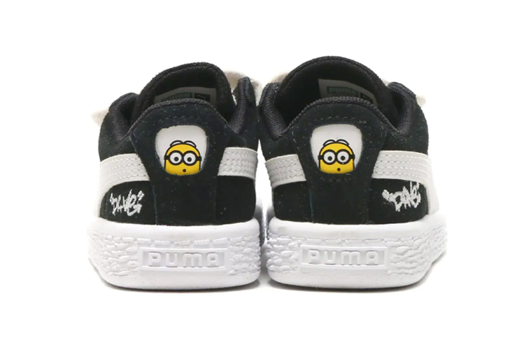 (Infant) Puma Suede V Inf 'Minions Black and White' 圖 4