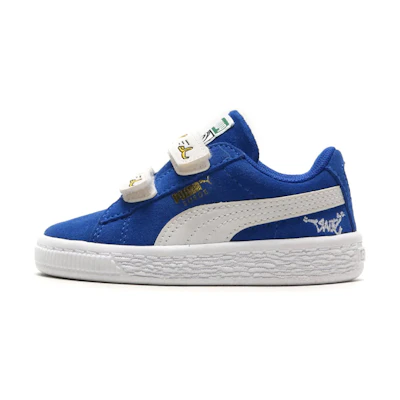 (Infant) Puma Suede V Inf 'Minions Blue White'