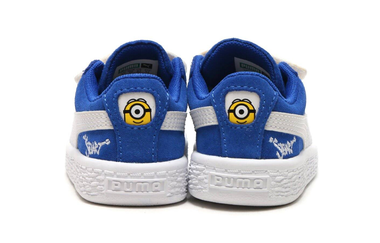 Shop (TD) 彪马 Suede V Inf '小黄人蓝白' 365529-02