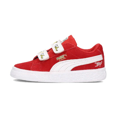 (Infant) Puma Suede V Inf 'Minions Red White'