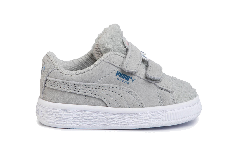 (Infant) Puma Suede Winter Monster V Inf 'Grey Velcro' 圖 2