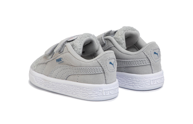(Infant) Puma Suede Winter Monster V Inf 'Grey Velcro' 圖 4