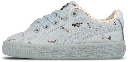 (Infant) Puma Tiny Cottons x Basket CVS 'White Low-Top Casual' 364560-01 (Infant) Puma Tiny Cottons x Basket CVS 'White Low-Top Casual' 364560-01