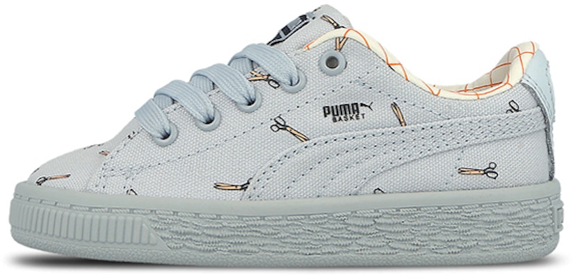 (Infant) Puma Tiny Cottons x Basket CVS 'White Low-Top Casual' 364560-01 Buy (Infant) Puma Tiny Cottons x Basket CVS 'White Low-Top Casual' 364560-01