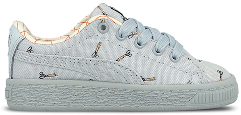 (Infant) Puma Tiny Cottons x Basket CVS 'White Low-Top Casual' 364560-01 Order (Infant) Puma Tiny Cottons x Basket CVS 'White Low-Top Casual' 364560-01