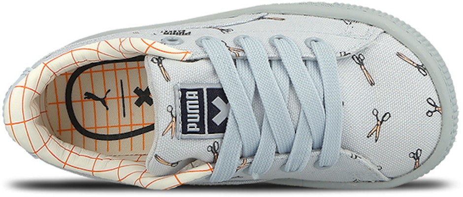 (Infant) Puma Tiny Cottons x Basket CVS 'White Low-Top Casual' 364560-01 Lookbook (Infant) Puma Tiny Cottons x Basket CVS 'White Low-Top Casual' 364560-01