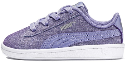 (Infant) Puma Vikky Full Low-Top Casual Shoes 'Silver Purple Toddler' 367637-04 (Infant) Puma Vikky Full Low-Top Casual Shoes 'Silver Purple Toddler' 367637-04