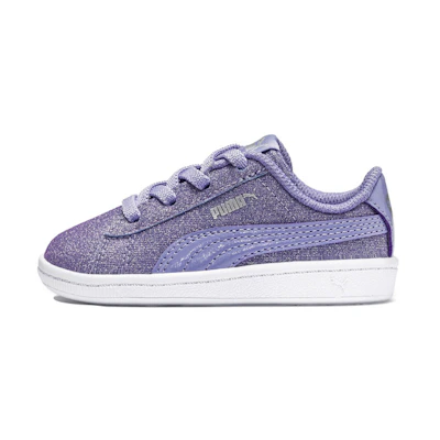(Infant) Puma Vikky Full Low-Top Casual Shoes 'Silver Purple Toddler'