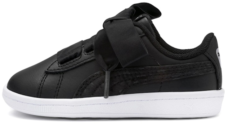 (Infant) Puma Vikky Ribbon L Satin 'Bow Black' 369544-04 Buy (Infant) Puma Vikky Ribbon L Satin 'Bow Black' 369544-04