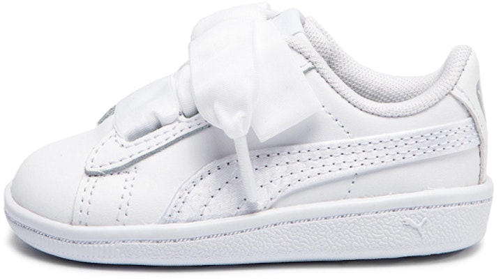 (Infant) Puma Vikky Ribbon L Satin Inf 'White Bow' 369544-02 Buy (Infant) Puma Vikky Ribbon L Satin Inf 'White Bow' 369544-02