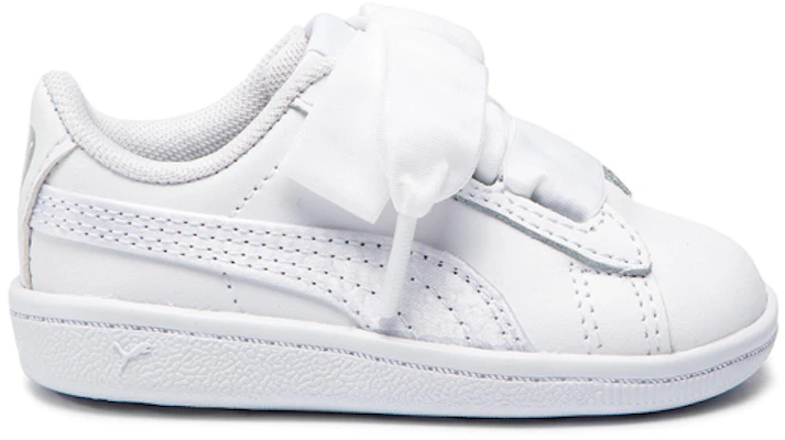 (TD) 彪马 Vikky Ribbon L Satin Inf '白色蝴蝶结' 369544-02 Order (TD) 彪马 Vikky Ribbon L Satin Inf '白色蝴蝶结' 369544-02