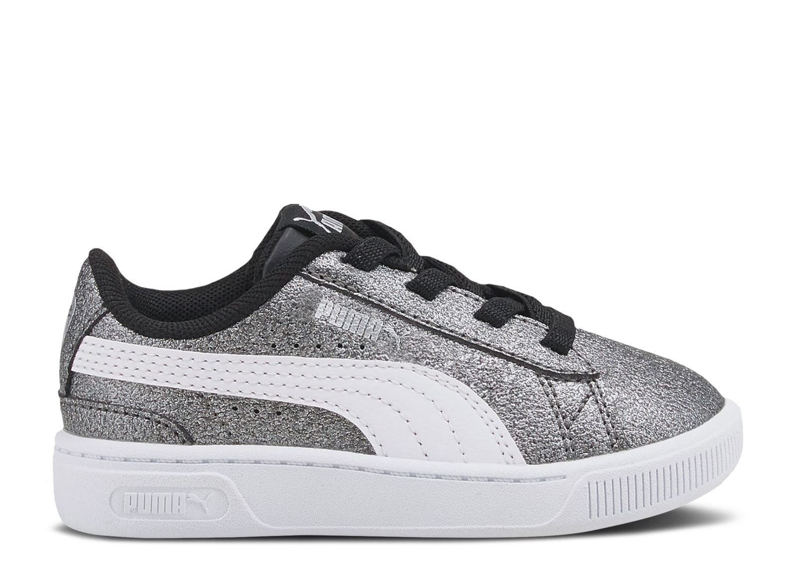 (Infant) Puma Vikky V3 'Glitz - Black Silver' 384703-01