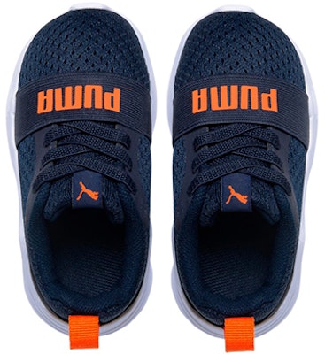 (Infant) Puma Wired Run 'Blue Orange White' 384322-50 Lookbook (Infant) Puma Wired Run 'Blue Orange White' 384322-50
