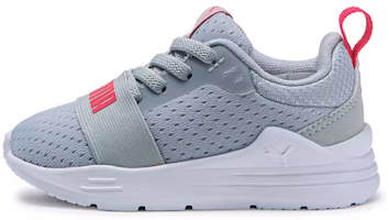 (Infant) Puma Wired Run 'Grey Red' 384322-54 (Infant) Puma Wired Run 'Grey Red' 384322-54