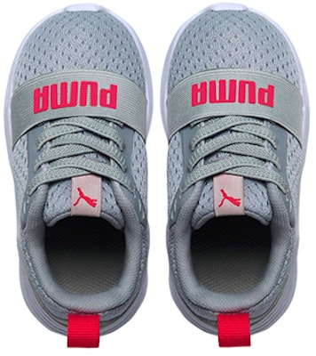 (Infant) Puma Wired Run 'Grey Red' 384322-54 Lookbook (Infant) Puma Wired Run 'Grey Red' 384322-54