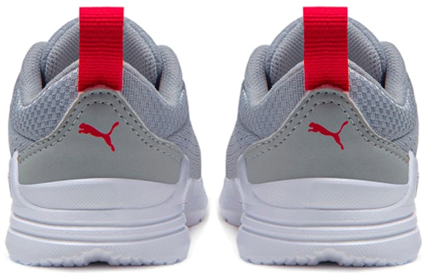 (Infant) Puma Wired Run 'Grey Red' 384322-54 Shop (Infant) Puma Wired Run 'Grey Red' 384322-54