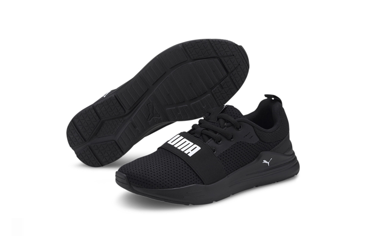 Lookbook (TD) 彪马Wired Run AC Inf“黑色”儿童跑鞋 374217-01