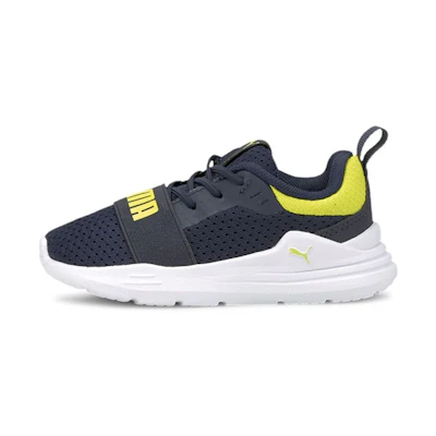 (Infant) Puma Wired Run AC Inf 'Deep Blue Yellow'
