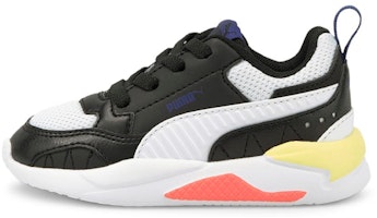 (Infant) Puma X-Ray 2 Square AC Inf 'Black White Yellow' 374265-07 (Infant) Puma X-Ray 2 Square AC Inf 'Black White Yellow' 374265-07