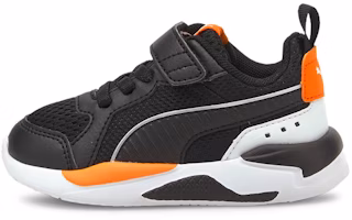 (Infant) Puma X-Ray AC 'Black Orange Velcro' 372922-21 (Infant) Puma X-Ray AC 'Black Orange Velcro' 372922-21