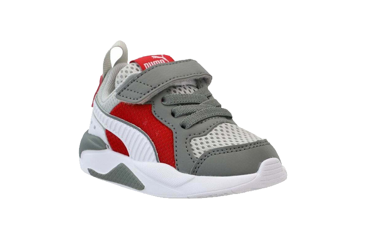 Lookbook (TD) 푸마 엑스레이 AC '그레이 레드' 372922-07