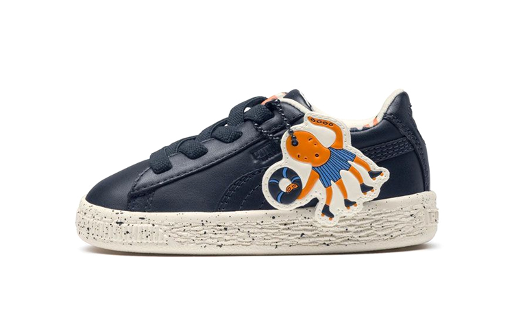 (Infant) Puma x TC Basket 'Speckle Deep Blue' 367474-02