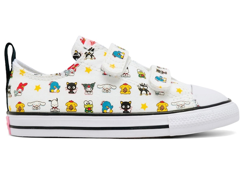 (Infant) Sanrio x Converse Chuck Taylor All Star Low Hello Kitty 'White' A17703F