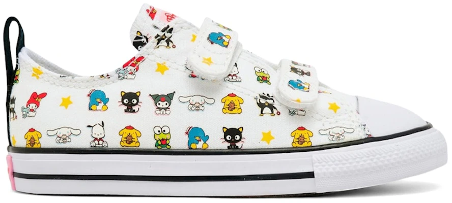 (TD) Sanrio x Converse Chuck Taylor All Star Low Hello Kitty ''Putih'' A17703F Buy (TD) Sanrio x Converse Chuck Taylor All Star Low Hello Kitty ''Putih'' A17703F