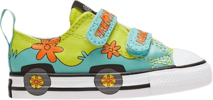 (Infant) Scooby-Doo x Converse Chuck Taylor All Star Low Easy-On 'The Mystery Machine' 769075F (Infant) Scooby-Doo x Converse Chuck Taylor All Star Low Easy-On 'The Mystery Machine' 769075F