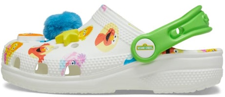 (Infant) Sesame Street x Crocs Classic Clog 'Be Seen' 210071-100 (Infant) Sesame Street x Crocs Classic Clog 'Be Seen' 210071-100