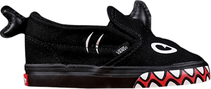 (TD) シャークウィーク×Vansスリッポン (黒赤白) VN0A3488V4H Buy (TD) シャークウィーク×Vansスリッポン (黒赤白) VN0A3488V4H
