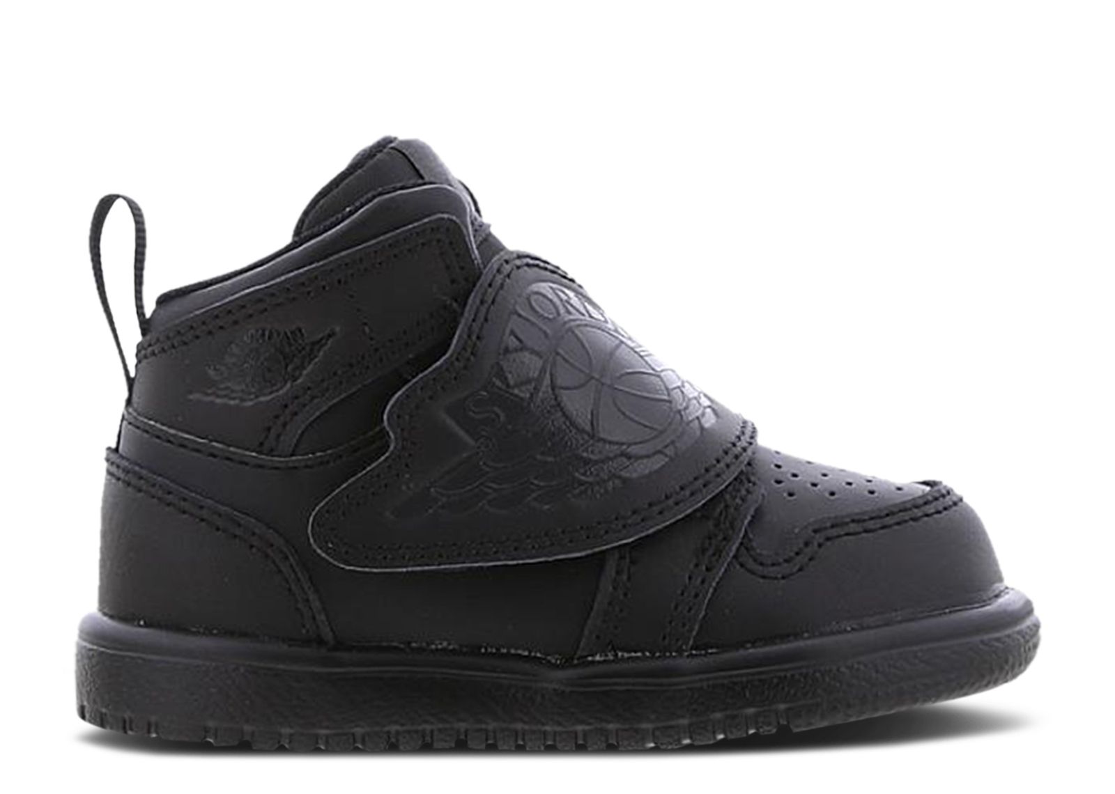 (Infant) Sky Jordan 1 'Triple Black' BQ7196-002