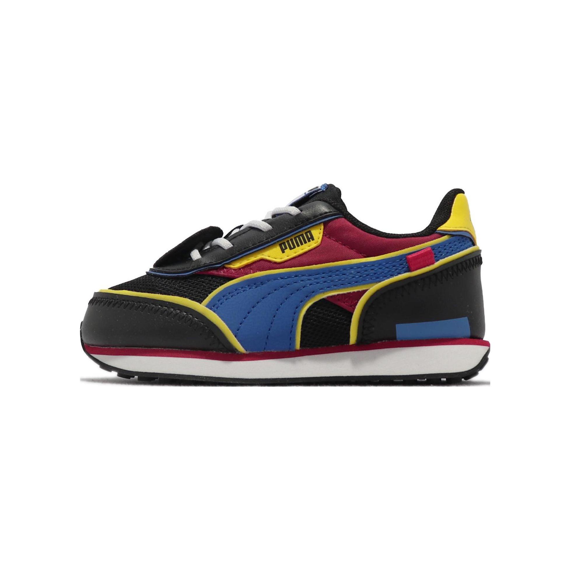 (Infant) SmileyWorld x Puma Future Rider 'Black Royal Blue' 384927-01