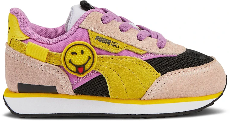 (Infant) SmileyWorld x Puma Future Rider 'Rose Quartz Mauve Pop' 386136-02 Buy (Infant) SmileyWorld x Puma Future Rider 'Rose Quartz Mauve Pop' 386136-02