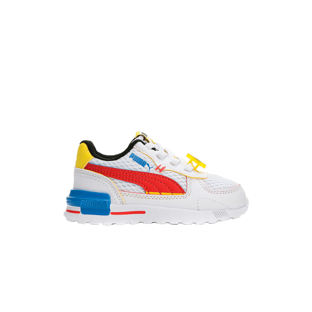 (Infant) SmileyWorld x Puma Graviton 'White High Risk Red' 384493-01