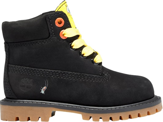 (Infant) SpongeBob SquarePants x Timberland 6 Inch 'Black' TB0A257E-001 Buy (Infant) SpongeBob SquarePants x Timberland 6 Inch 'Black' TB0A257E-001