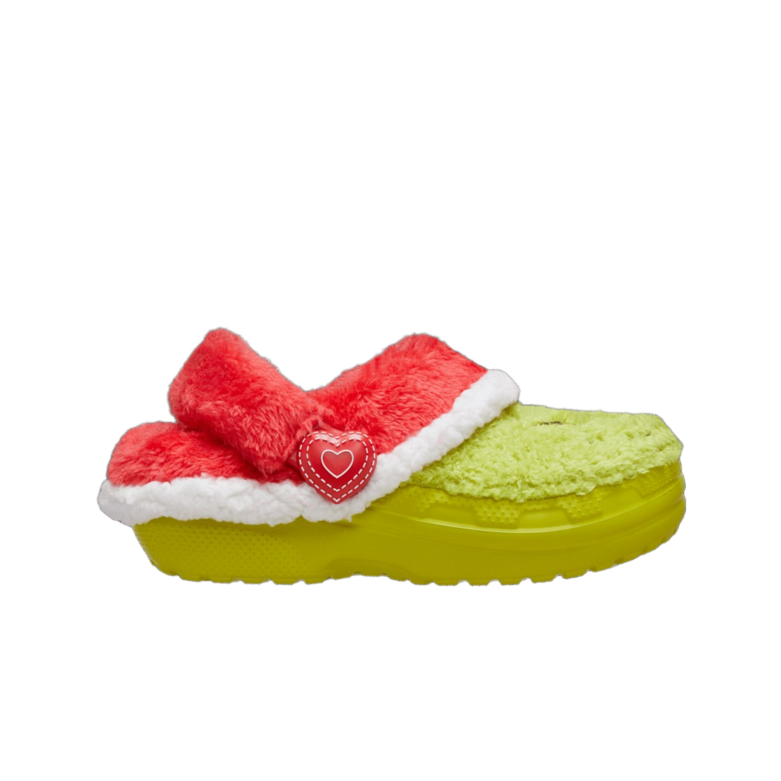 (Infant) The Grinch x Crocs Classic Lined Clog 'Stealing Christmas' 211690-90H