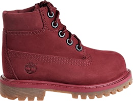(Infant) Timberland 6 Inch 'Burgundy' TB0A1VGC (Infant) Timberland 6 Inch 'Burgundy' TB0A1VGC