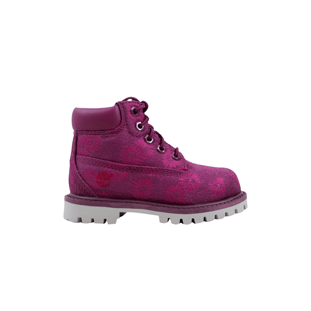 (Infant) Timberland 6 Inch Classic 'Magenta Flora' TB0A175K