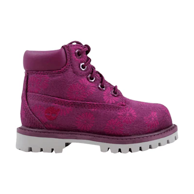 (Infant) Timberland 6 Inch Classic 'Magenta Flora'