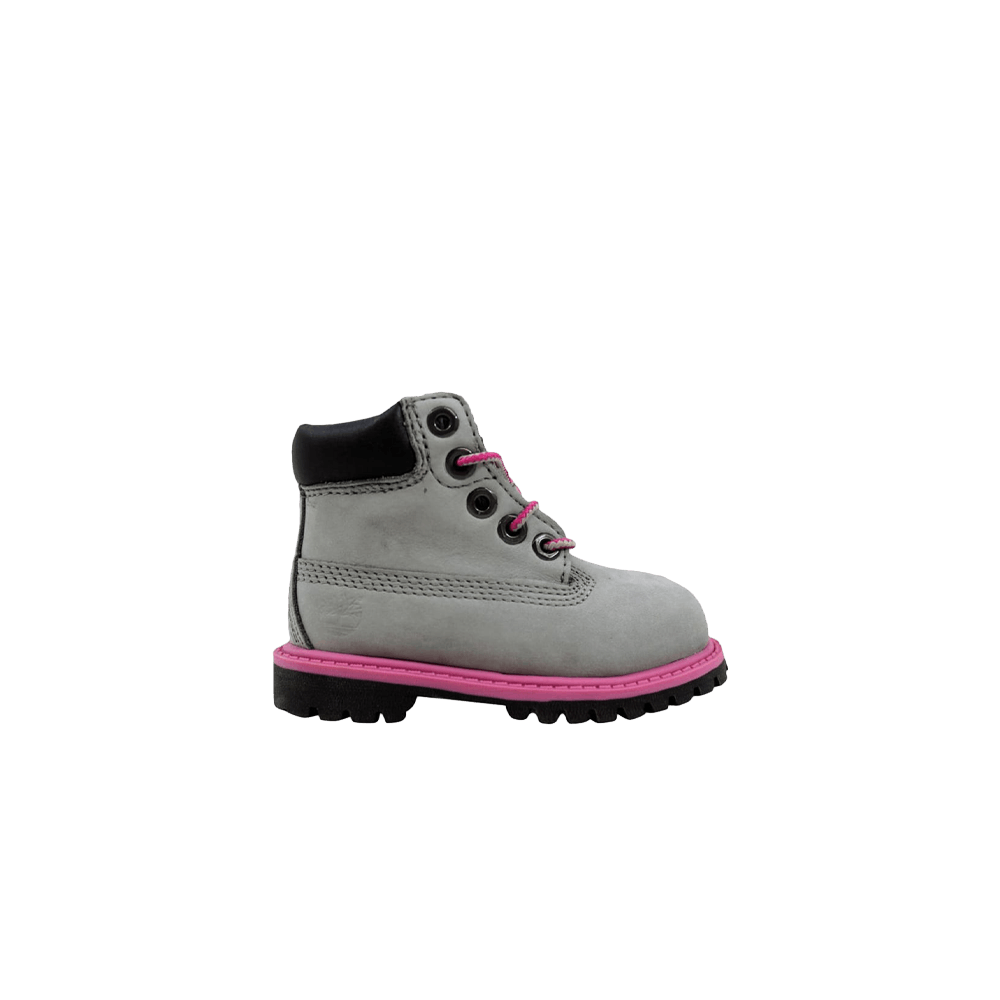 (Infant) Timberland 6 Inch Premium 'Grey Pink' 3184R