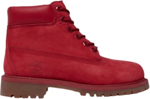 (Infant) Timberland 6 Inch Premium 'Red' TB0A14UN (Infant) Timberland 6 Inch Premium 'Red' TB0A14UN