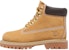 (TD) Timberland 6 Inch Premium Boot 'Wheat' Lelaki/Wanita Emas Coklat. TB012809-713