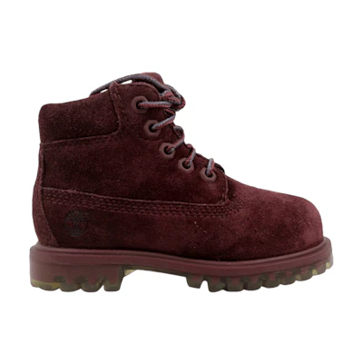 (Infant) Timberland 6 Inch PRM Suede 'Dark Red'