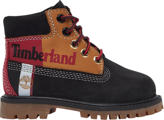 (Infant) Timberland 6 Inch Prenium 'Patch Logo - Black' TB0A29MY-001 Buy (Infant) Timberland 6 Inch Prenium 'Patch Logo - Black' TB0A29MY-001